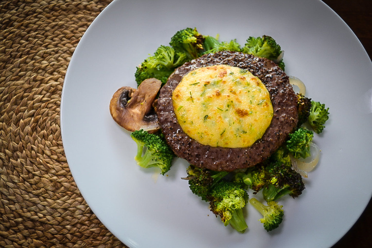 Parmesan Crusted Chop Steak