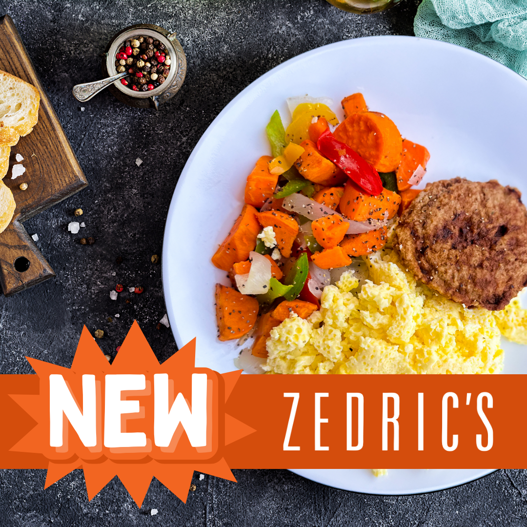 Turkey Sausage, Scrambled Egg & Sweet Potato Hash