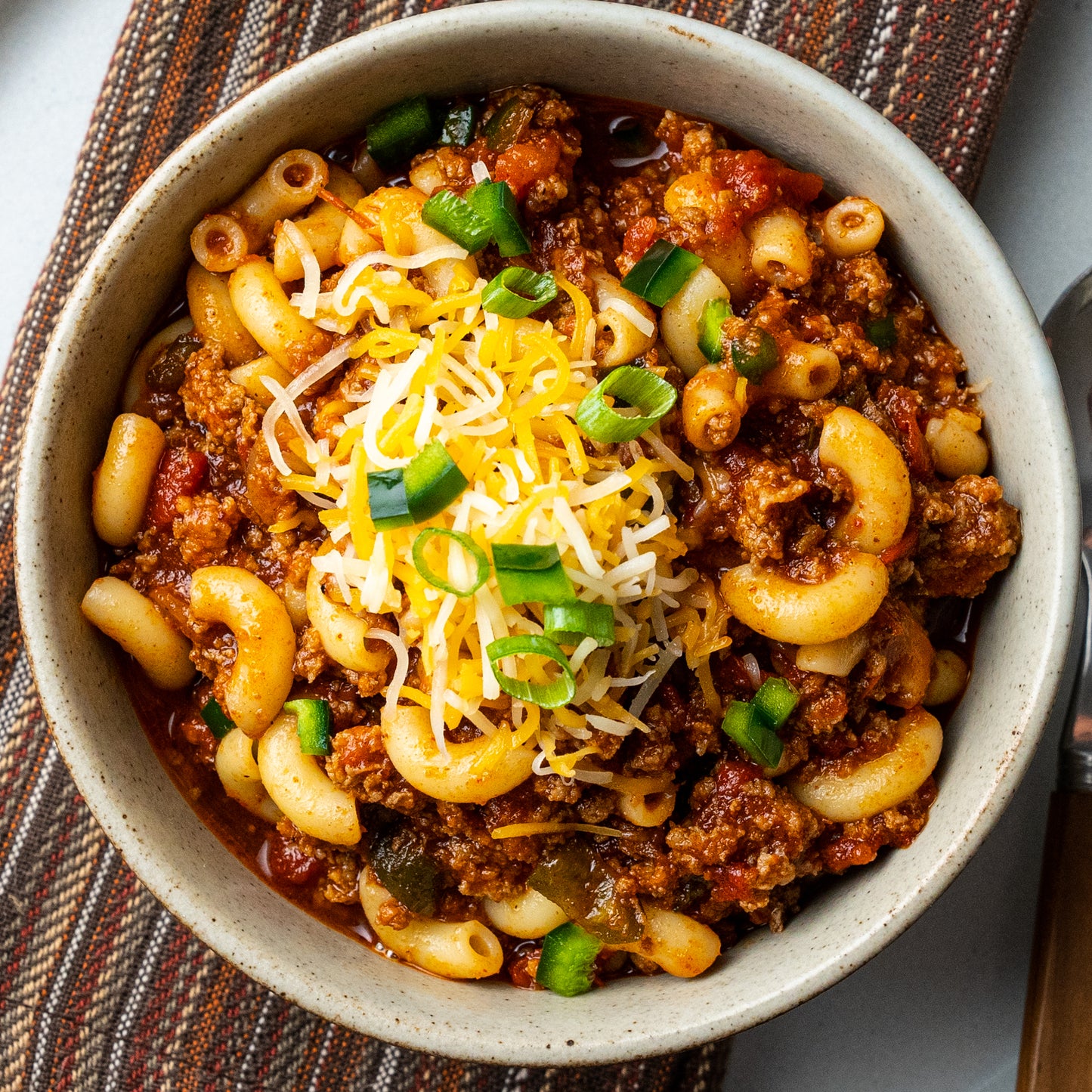 Zedric's Texas Style Turkey Chili Mac