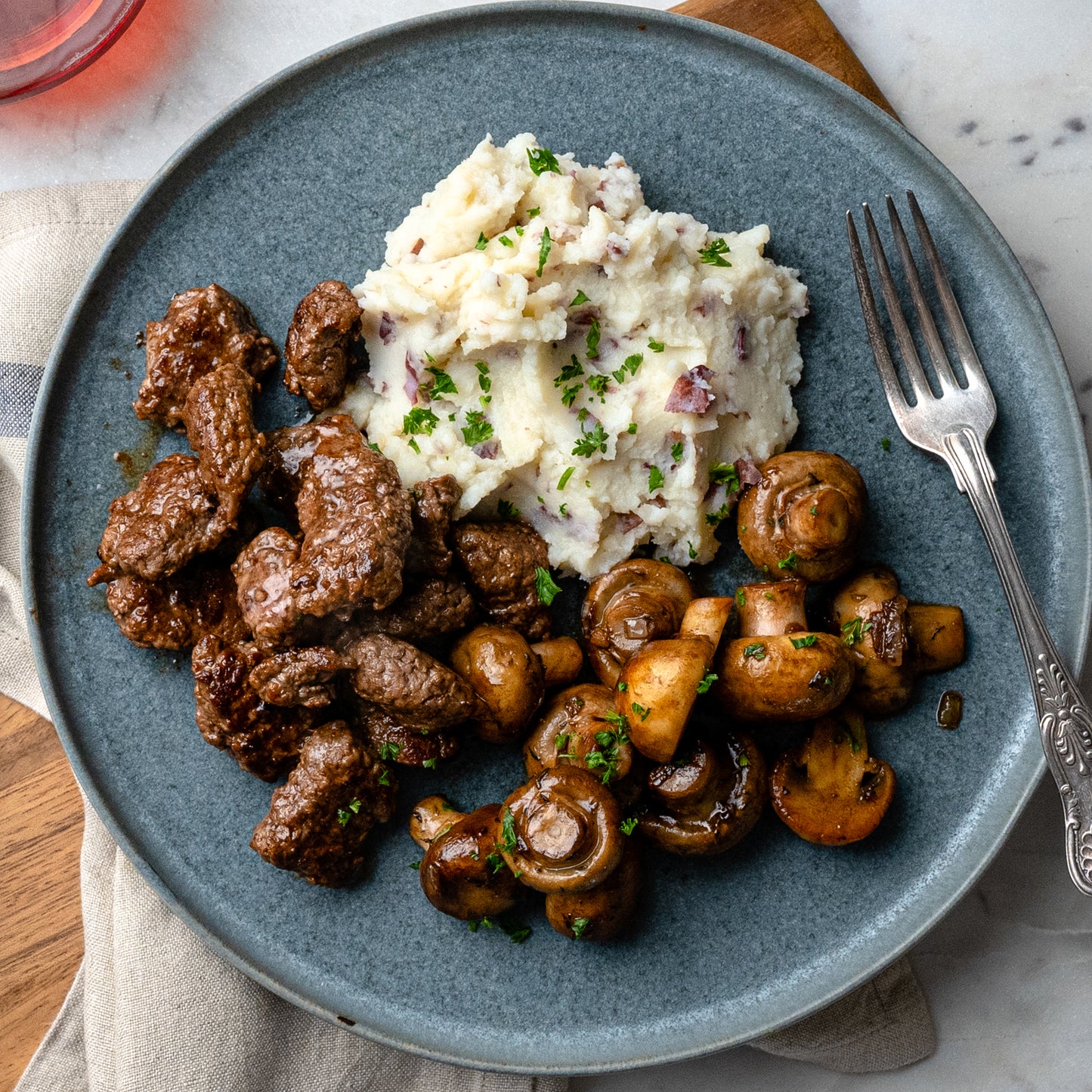 Seared Beef Tenderloin Tips