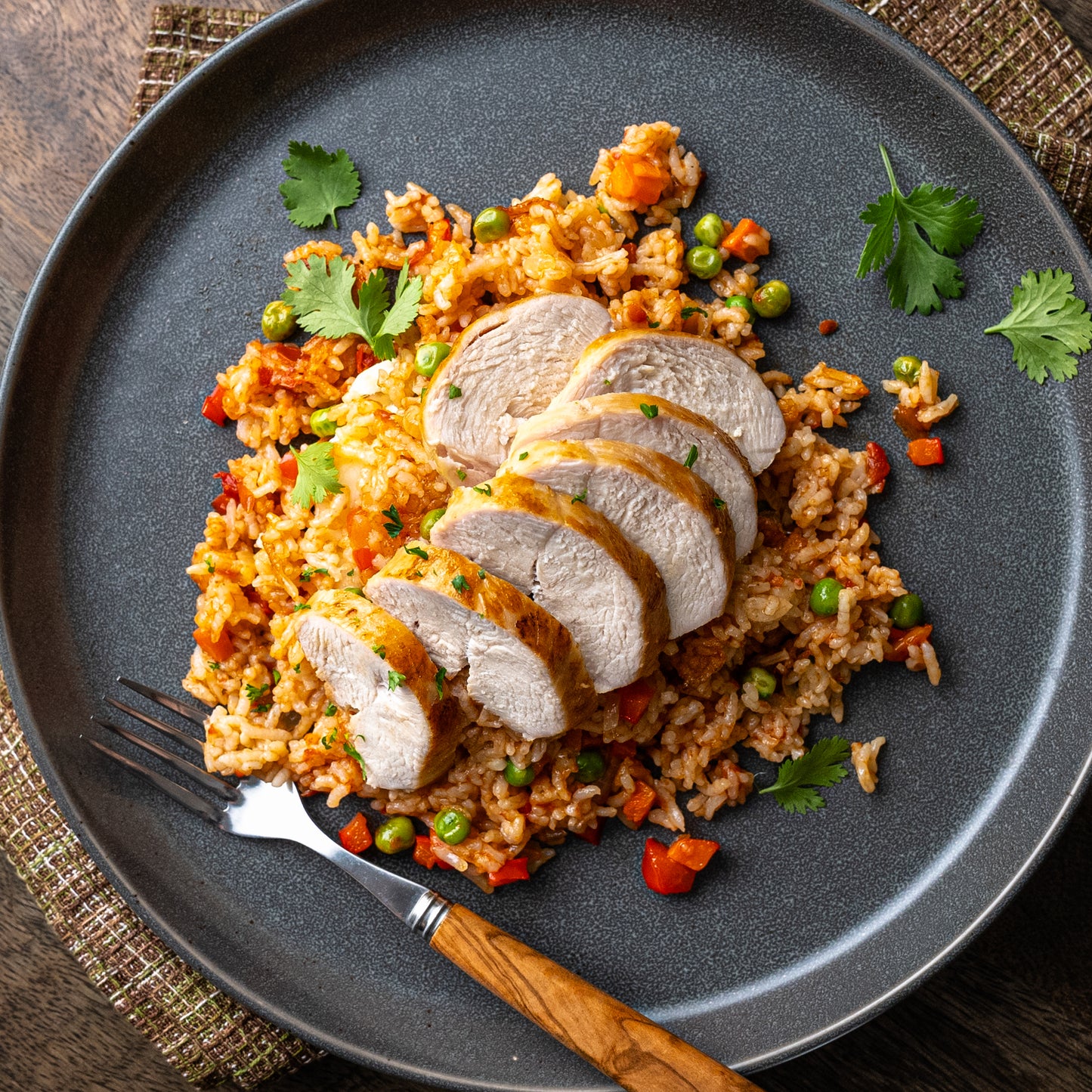 Arroz Con Pollo (South Texas Braised Chicken with Jasmine Rice)