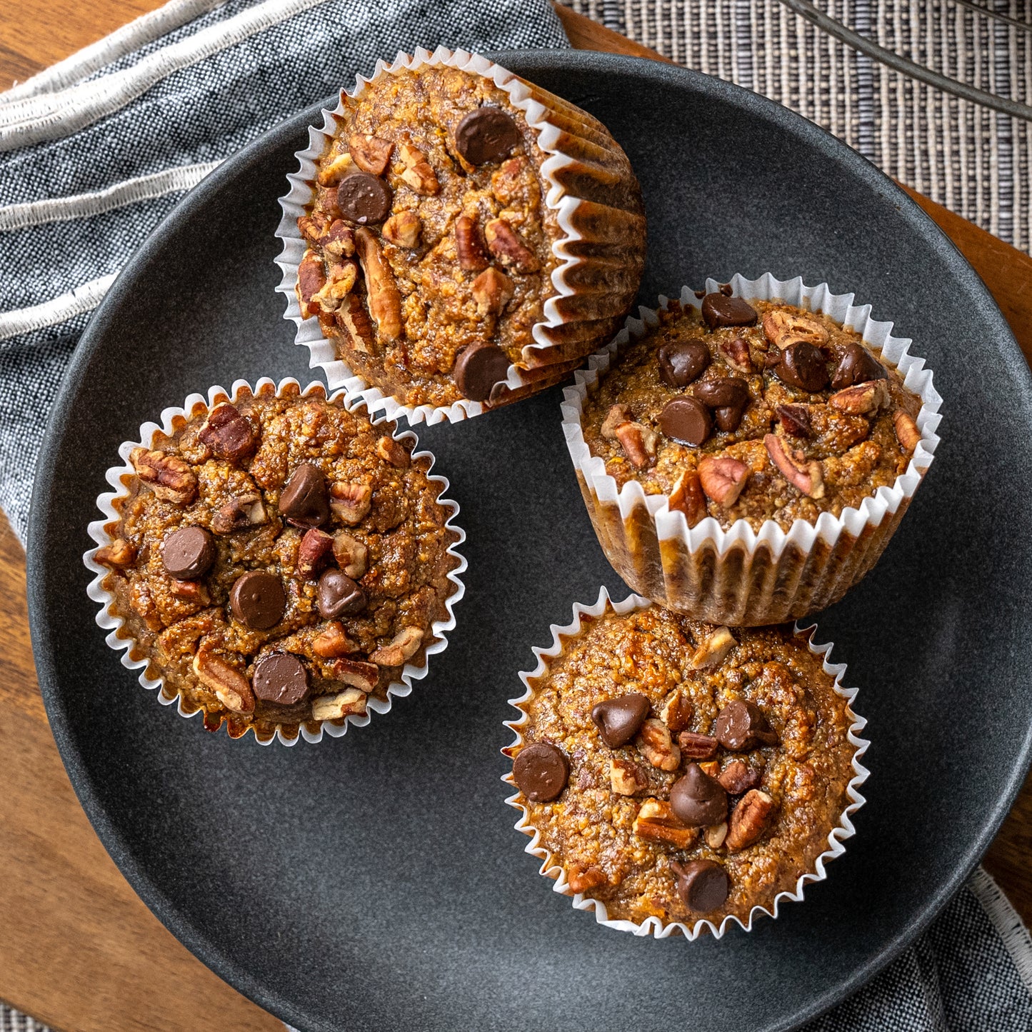 Chocolate & Pecan Muffin
