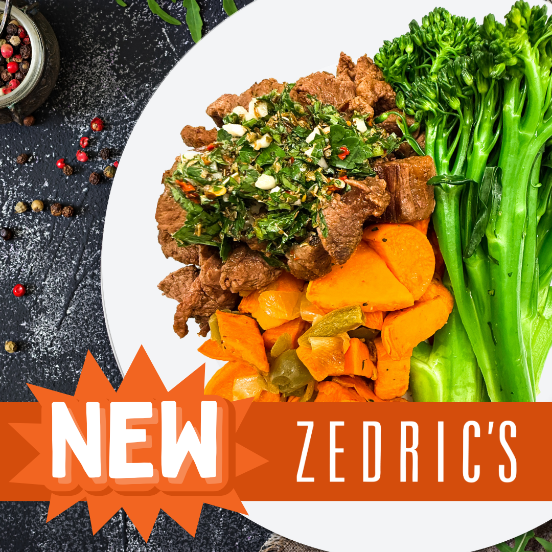 Chimichurri Beef Tenderloin Over Sweet Potato Hash