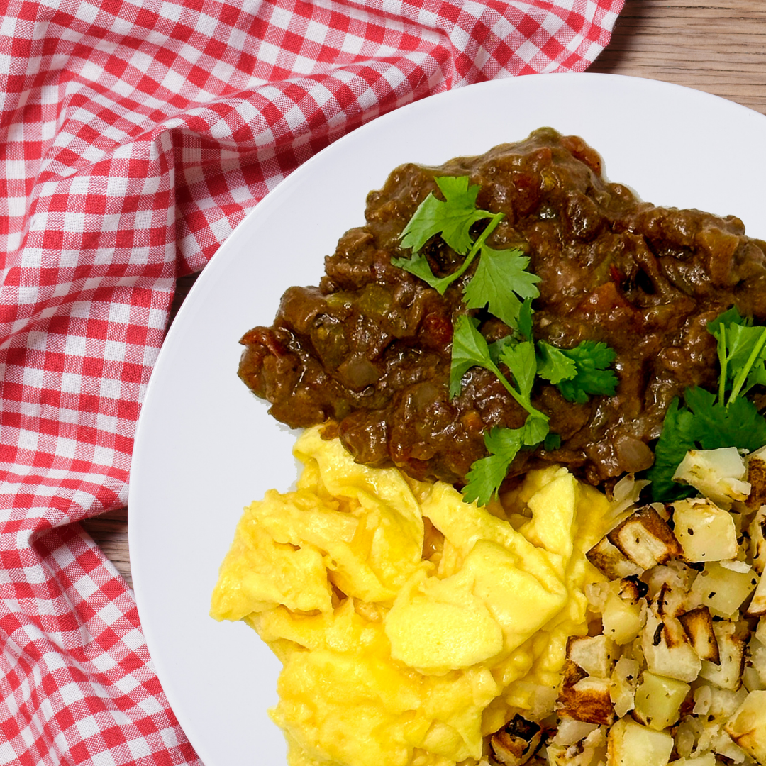 Carne Guisada Plate