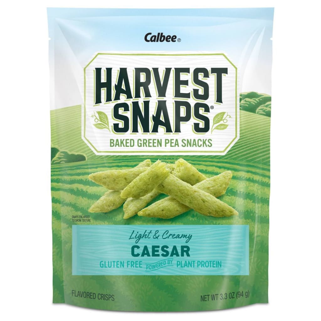 Harvest Snaps Green Pea Snack Crisps, Original, Lightly Salted