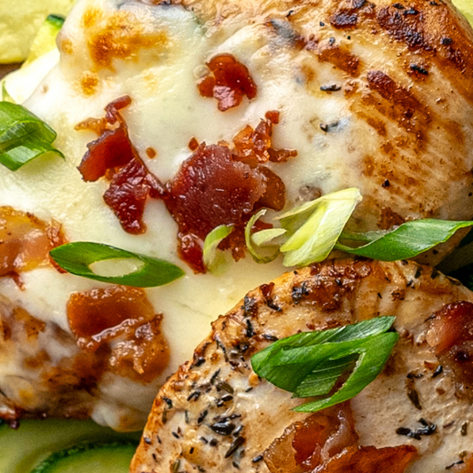 Ranch-Seasoned Chicken with Mozzarella & Bacon
