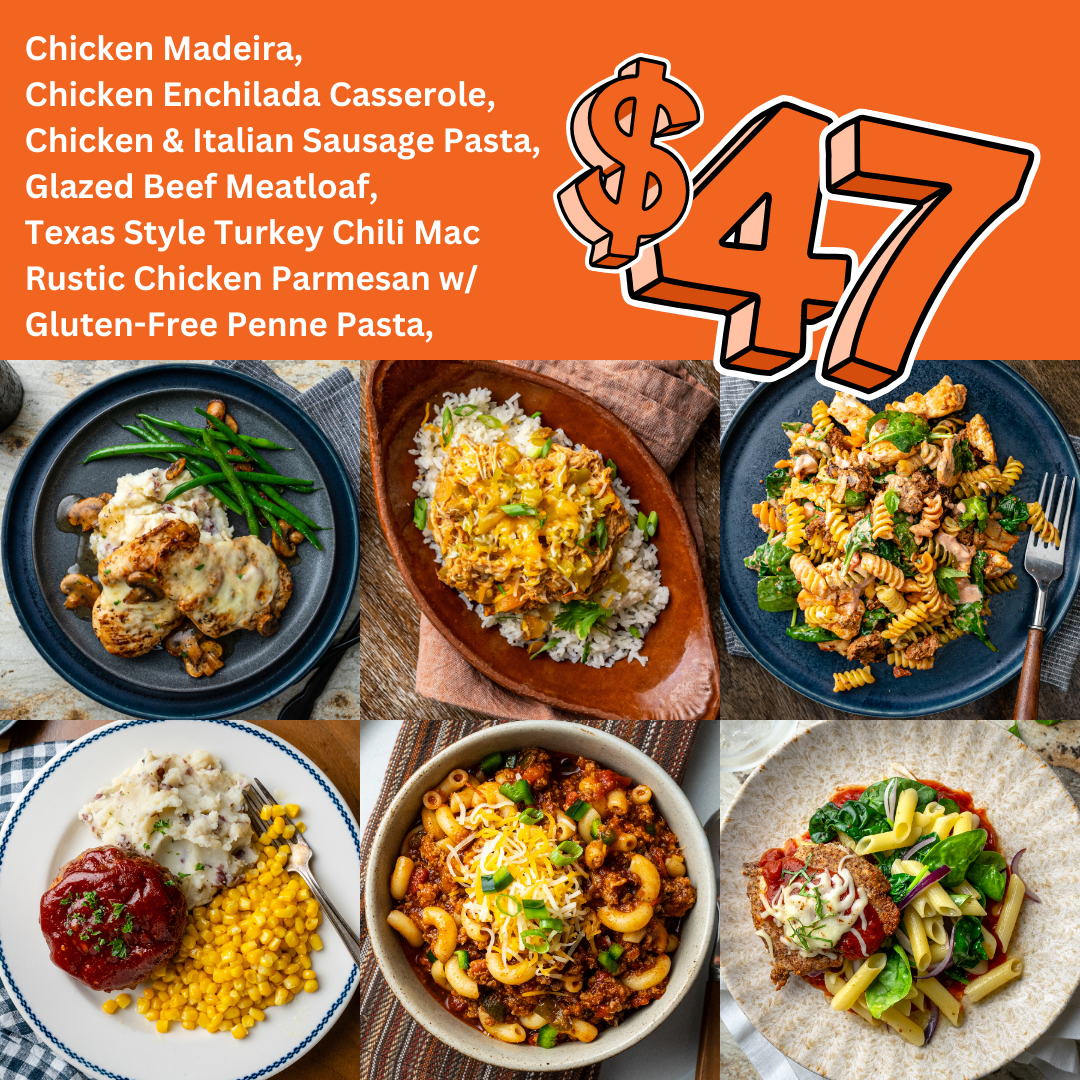 $47 6-Meal Bundle – Our Best-Sellers at a Steal!