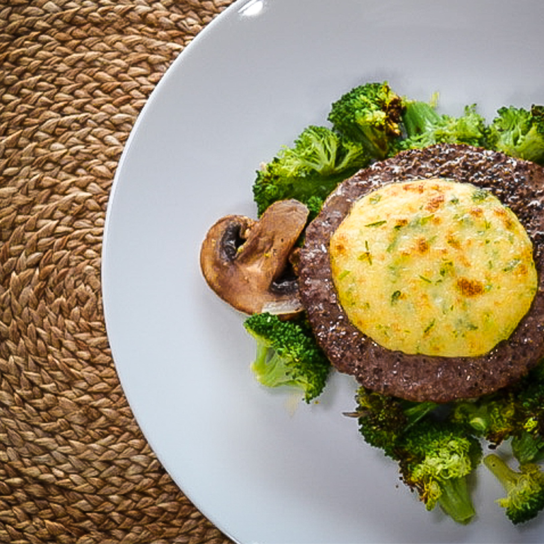 Parmesan Crusted Chop Steak