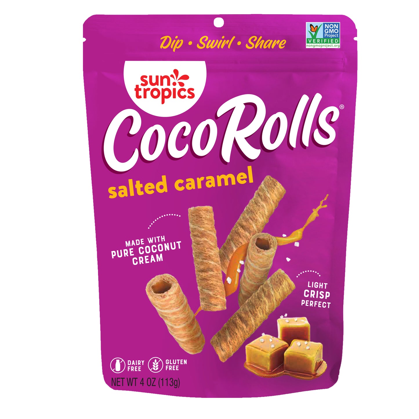 Coco Rolls Salted Caramel