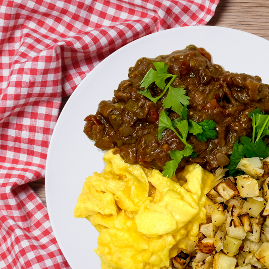 Carne Guisada Plate