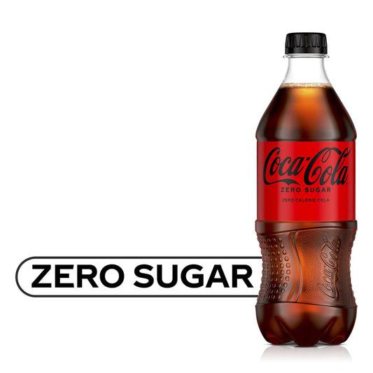 Coke Zero Sugar 20 oz. Bottle